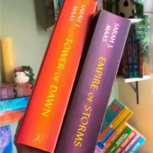 Sarah J. Maas Tandem read.  Tower of Dawn & Empire of Storms